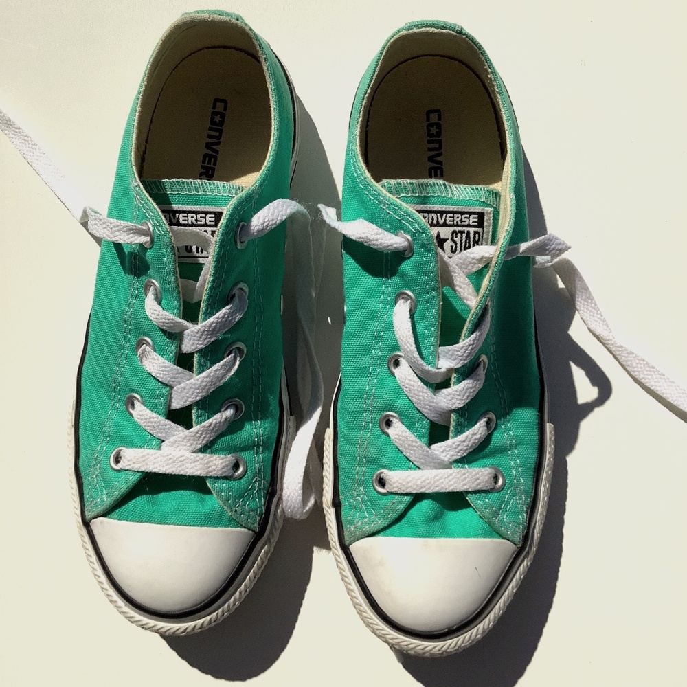 Aqua Converse Chuck Taylors